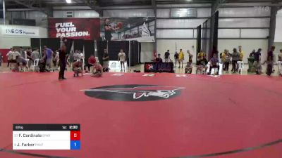 61 kg Round Of 32 - Foster Cardinale, Spartan Combat RTC vs Julian Farber, Panther Wrestling Club RTC