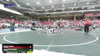 90 lbs 5th Place Match - Kholden House, Victory vs Isaac Costa, Wamego