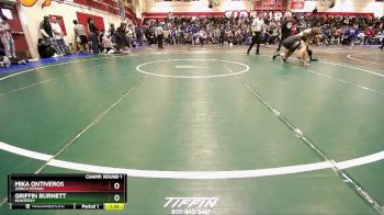 150 lbs Champ. Round 1 - Mika Ontiveros, John H Pitman vs Griffin Burnett, Monterey