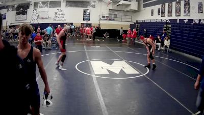 160 lbs Champ. Round 2 - Zach Tuberville, Slippery Rock Area Hs vs Joseph Holdsworth, Northwestern Hs