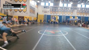 215 lbs Quarterfinals (8 Team) - Tyson Reyes, Jensen Beach vs Mateo Martinez, Somerset