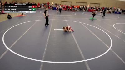 12U - 67 lbs Cons. Round 3 - Lucas Turek, Waconia Wrestling Club vs Radly Pulak, Scoring Edge Wrestling Center