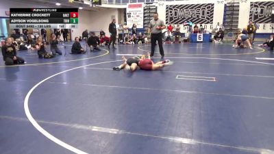 130 lbs 3rd Place - Katherine Crockett, Oakton-VA vs Adyson Vogelsong, Trinity Camp Hill