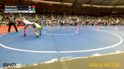 84 lbs Quarterfinal - Jaxon Roller, RAW Wrestling Club vs Brennan Hart, Team Donahoe