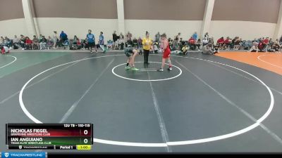 110-115 lbs Round 2 - Ian Anguiano, Texas Elite Wrestling Club vs Nicholas Fiegel, Grapevine Wrestling Club