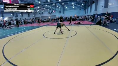 113 lbs Cons. Round 3 - Beckhem Fields, Cardinal Wrestling Club vs Jake Shaffer, Vici Wrestling Club