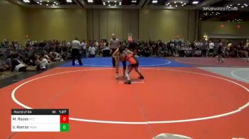 Match - MaryAnn Reyes, Victory WC vs Vanessa Ramos, Pounders WC