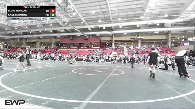 Axel Reed Rico Simmons 60 lbs Quarterfinals (8 Team) - Elias Morgas, Monsters Of The Midwest ...