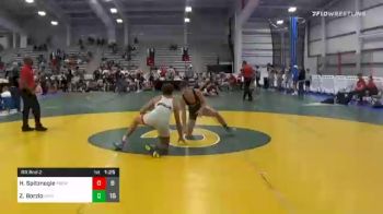 138 lbs Prelims - Hunter Spitznogle, Polar Bear Express Wrestling Cub vs Zach Borzio, Grinders