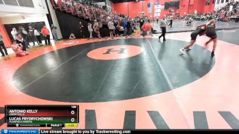 138 lbs Cons. Round 3 - Antonio Kelly, LIBERTYVILLE vs Lucas Frydrychowski, Plainfield (NORTH)