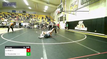 126-A lbs Quarterfinal - Dax Kline, Har-Ber High School vs Grant Provencher, Coweta JH