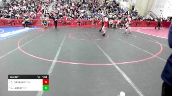 120 lbs Quarterfinal - Benjamin Barrasso, Tewksbury vs Charlie Lussier, Whitman-Hanson
