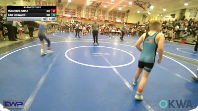 88 lbs Rr Rnd 3 - Maximus Gray, Division Bell vs Ean Howard, Vinita Kids Wrestling