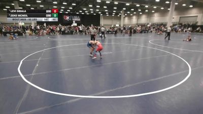62 lbs Quarters - Levi Sibala, Greater Heights Wrestling Club vs Zeke McNeil, Carmel USA Wrestling Club