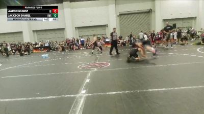 76 lbs Round 2 (8 Team) - Jackson Daniel, Rabbit Wrestling Club vs Aaron Munoz, Eagle Empire