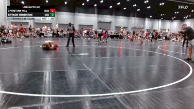 123 lbs Round 5 (8 Team) - Bryson Thornton, Genesis WC vs Christian Hill, MF Army