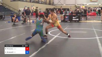 55 kg Consolation - Bruce Hrynciw, Marines vs Samuel Braswell, Cougar Wrestling Club