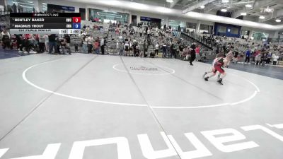 63 lbs 1st Place Match - Bentley Baker, Ravage Wrestling Club vs Magnus Trout, Sanderson Wrestling Academy