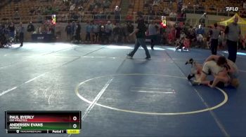 167 lbs 3rd Place Match - Andersen Evans, Norwalk vs Paul Byerly, CDZ Athletics