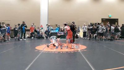 105 lbs Champ. Rd Of 32 - Owen Taylor, Whitetail vs Jack Smagalla, The Outsiders Wrestling Club