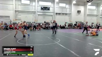 138 lbs Round 6 (8 Team) - Braden Durst, All American vs Cannon Long, Lost Boyz