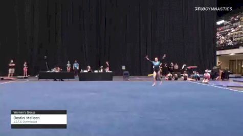 Destini Melloon - Women's Group, J.E.T.S. Gymnastics - 2021 Women's Xcel Region 4 Championships