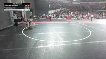 125 lbs Cons. Round 2 - Westin Lloyd, Oshkosh West Wild vs William Froemel, Hayward