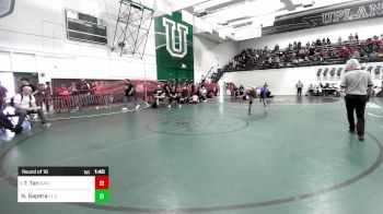 132 lbs Round Of 16 - Taylor Tan, San Marino vs Nicholas Sapera, El Camino Real