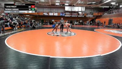 190 lbs Cons. Semi - Titus Finley, Buhl vs Thomas Vargas, Valley