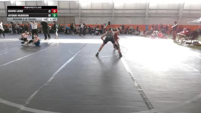 120 lbs Round 2 (6 Team) - Ayden Hudson, Kardiac Kidz vs Davis Lenz, Stealth Training