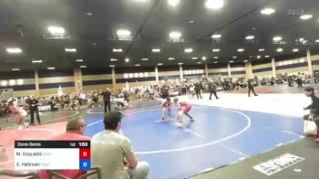 98 lbs Consolation - Matthew Esqueda, Ocrtc vs Xabi Hellman, Rawtown Elite