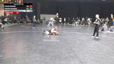 133 lbs Round Of 16 - Caleb Weiand, Michigan State vs Trayce Eckman, Bellarmine