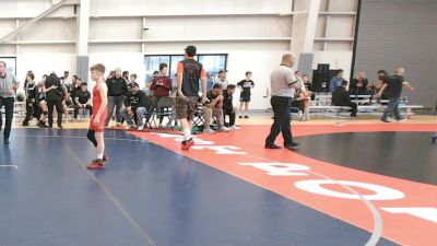 84 lbs 3rd Place Match - Aisea Tabakece, Sublime Wrestling Academy vs Cole Johnson, Black Fox Wrestling Academy