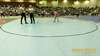 96 lbs Consi Of 16 #2 - Ryanen Morrison, Red Devil Mat Club vs Micah Hutchenson, Exeter X-Men