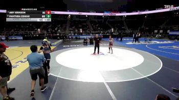 126 lbs Cons. Round 2 - Pavithra Eswar, Wheatley-8 vs Amy Erikson, Niskayuna-Schenectady-2