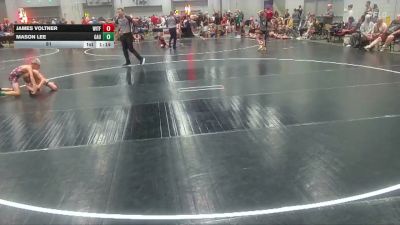 81 lbs Round 3 (4 Team) - Mason Lee, GA United vs James Voltner, Witchduck Training Facility