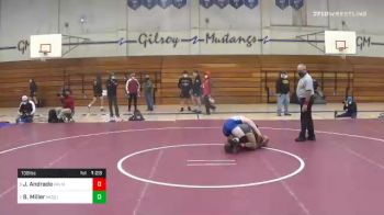 138 lbs Semifinal - Jojo Andrade, Palma vs Benjamin Miller, Mcqueen