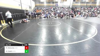145 lbs Consolation - Nathan Wolyniec, Derby/Oxford/Holy Cross vs Naser Saleh, Suffield/Windsor Locks