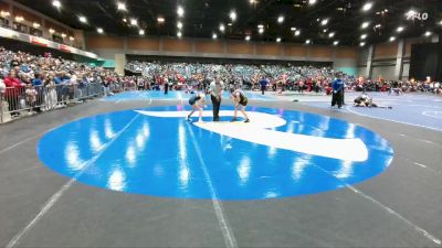 100 lbs Cons. Round 3 - Margaret Lovely, Barlow vs Gloria Bull, Lassen