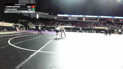 285 lbs Quarterfinal - Javier Martinez, Menlo College (NCAA) vs Jason Smith, Grand Valley State