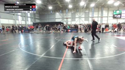 U20 Women - 53 lbs Cons. Round 3 - Mikayla Garcia, CA vs Marjorie McDaniel, WA