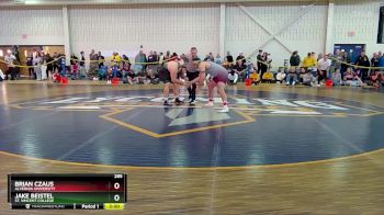 285 lbs Champ. Round 2 - Brian Czaus, Alvernia University vs Jake Beistel, St. Vincent College