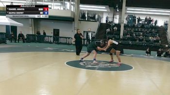 207 lbs Quarterfinal - Isabel Anaya, Manchester vs Alivia Davey, Illinois Wesleyan