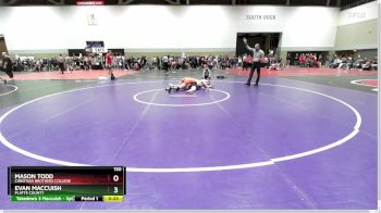 150 lbs Cons. Round 1 - Evan Maccuish, Platte County vs Mason Todd, Christian Brothers College