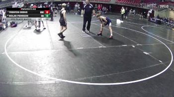 110 lbs 5th Place Match - Trenton Debus, Mitchell Wrestling Club vs Nolan Pehrson, IronHawk Wrestling Academy