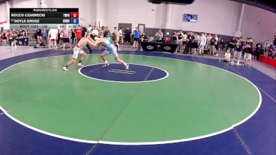 138 lbs Cons. Round 6 - Rocco Czarnecki, The Wrestling Factory Of Cleveland vs Doyle Grosz, HVWC