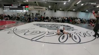 144 lbs Cons. Round 2 - TJ Davis, Little Axe vs Xander Williamsen, Longmont