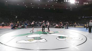 6A/5A Girls 135 3rd Place Match - Lindsey Faulkner, Dallas Girls vs Hazell Harris, Crook County Girls