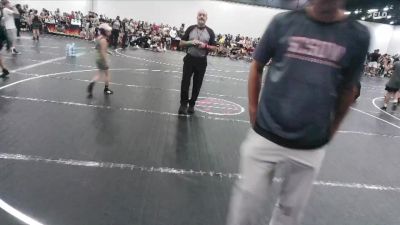 57 lbs Round 1 (4 Team) - Kellan Green, Cleveland Wrestling Club vs Ethan Shartilov, MF Purge Elite