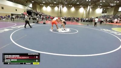 285B Quarterfinal - Gavin Gross, Rockwall vs Steven Brown, Overland Park-St. Thomas Aquinas HS JV